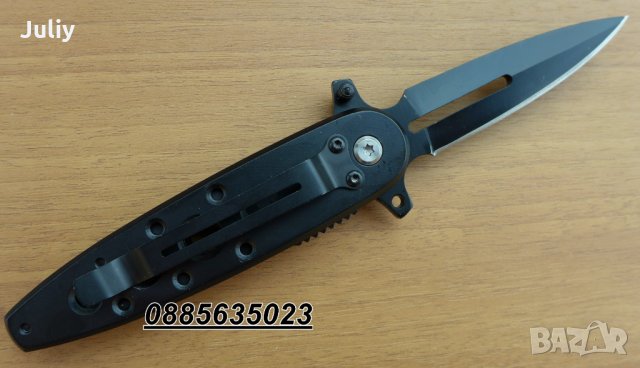 Сгъваем джобен нож CRKT /16,9 см/, снимка 6 - Ножове - 14346068