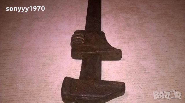 fahr-марков раздвижен ключ/чук-24х7см-внос швеицария, снимка 12 - Ключове - 27197821