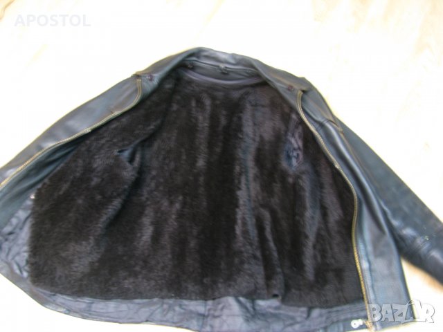 кожено яке, снимка 3 - Якета - 28563250