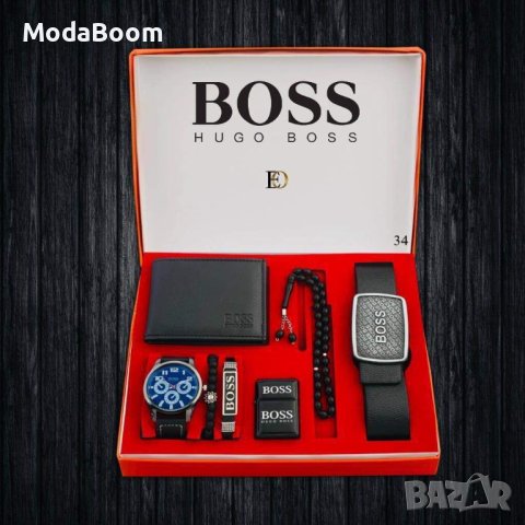 💥Hugo Boss уникални мъжки подаръчни комплекти💥, снимка 1 - Бижутерийни комплекти - 43414454