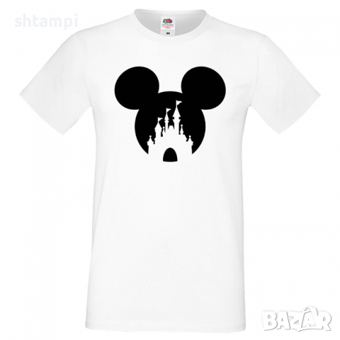 Мъжка тениска Mickey Head 2 Подарък,Изненада,Рожден ден
