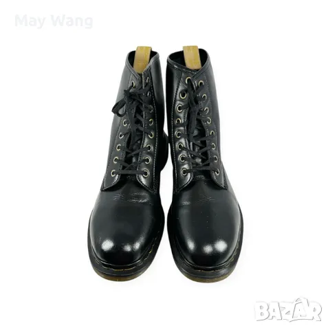 Унисекс високи обувк Dr. Martens Vegan 1460, 44 EU, Черен, Като нови, снимка 2 - Мъжки боти - 48029965