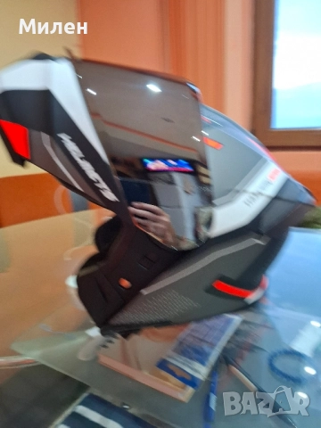 НОВА Мото каска L, снимка 6 - Аксесоари и консумативи - 51483664