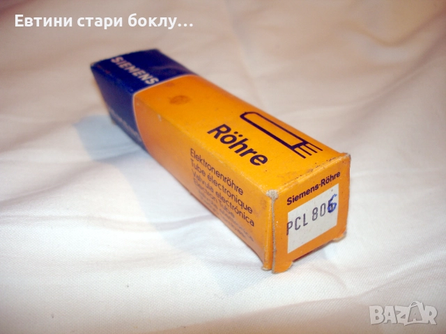 Радиолампа PCL 86, PCL 806, снимка 4 - Друга електроника - 52562467