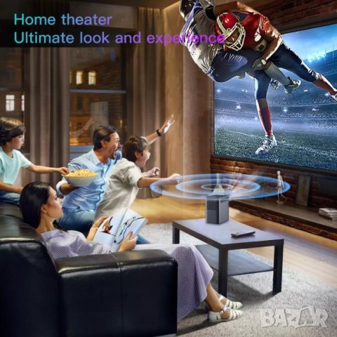 S30™ MAX® 4К ULTRA FULL HD Смарт Проектор Android Projector Screen Mirroring SmartTV WIFI Мултимедия, снимка 12 - Плейъри, домашно кино, прожектори - 39292102