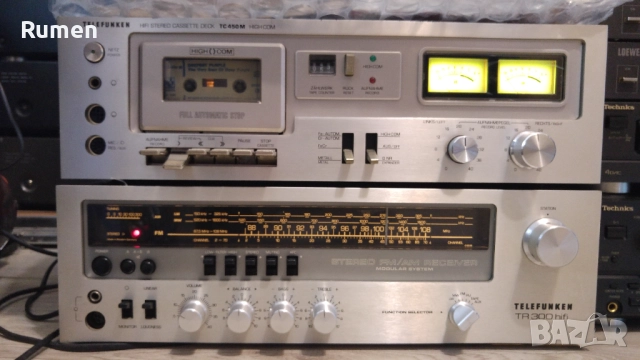 TELEFUNKEN TR 300 + TC 450 M, снимка 6 - Ресийвъри, усилватели, смесителни пултове - 52380029