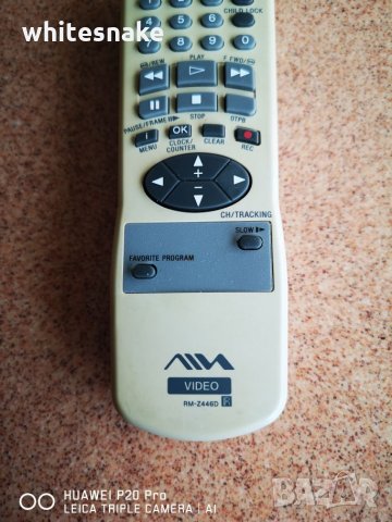 Aiwa RM-Z446D tv/vcr remote/дистанционно , снимка 3 - Аудиосистеми - 26489293