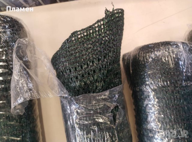 Оградна мрежа, пано засенчваща зелена с UV защита пази от слънце и градушка , снимка 6 - Огради и мрежи - 37348493