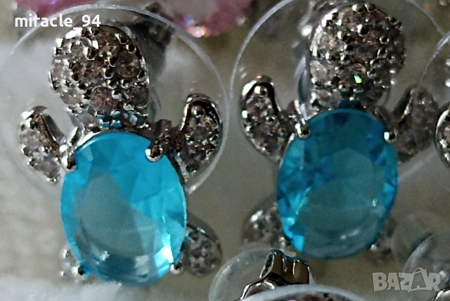 УНИКАЛНИ обеци - костенурки, снимка 3 - Обеци - 51462386