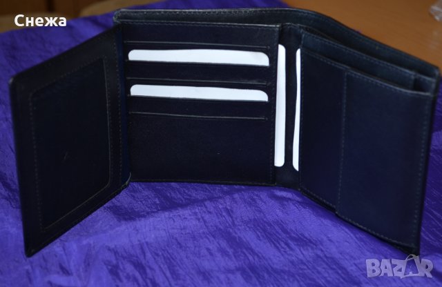 Leonhard Heyden Richmond 4263-001 вертикален портфейл без кутия, снимка 8 - Портфейли, портмонета - 27419525