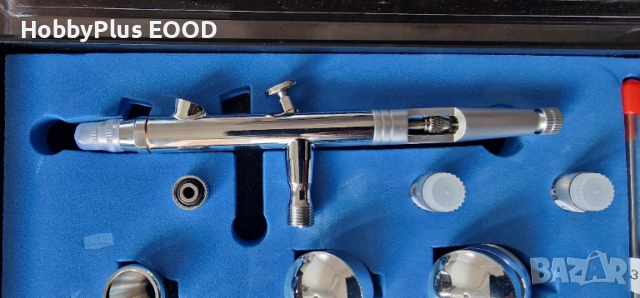 Аерограф двойнодействащ , снимка 2 - Компресори - 51793663