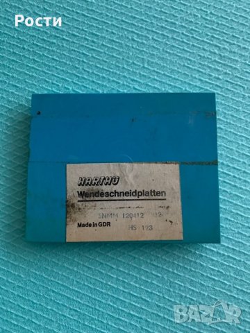 Твърдосплавни пластини SNMM 120412 Harthü Wendeschneidplatten, снимка 2 - Други инструменти - 28002660