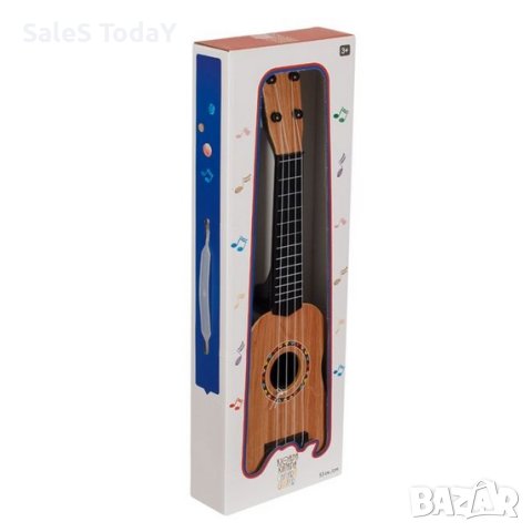 Класическа китара, бежова, 4 струни, снимка 2 - Музикални играчки - 43006172