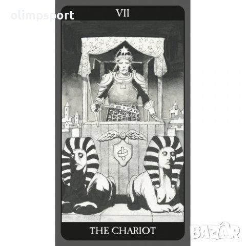 карти таро LOSCARABEO DARK SIDE OF TAROT KIT нови, снимка 4 - Карти за игра - 39820769