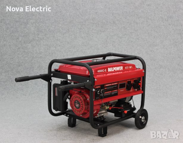 Генератор За Ток 3.5KW ЕЛ.Старт Бензин-Газ Монофазен, снимка 3 - Генератори - 43177004