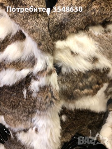 Дамско Палто Естествена кожа(заек), снимка 5 - Якета - 43998483