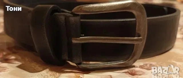 MISCHMASCH BERLIN Нов Мъжки Колан Изцяло от Естествена Кожа 120см. 