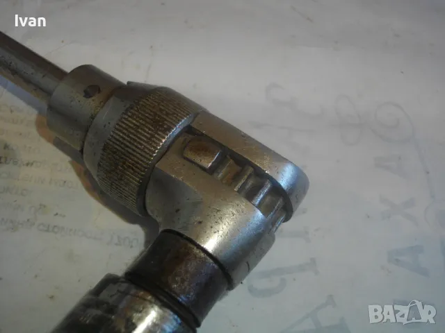 РЪЧЕН МАТКАП ДРЕЛКА БОРМАШИНА С ГОЛЯМ ПАТРОННИК ф13мм НЕМСКО СТАРО ВИСОКОКАЧЕСТВЕНО ПРОИЗВОДСТВО ФРГ, снимка 3 - Бормашини - 48397208