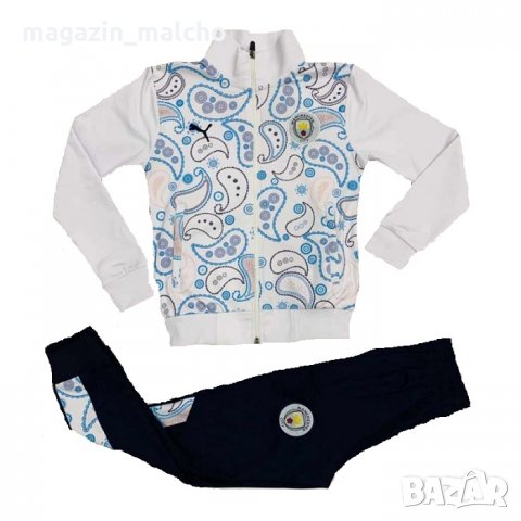 Детски Футболен Анцуг - Puma FC Manchester City; размери: 92, 98, 104, 110, 116 и 122 см.
