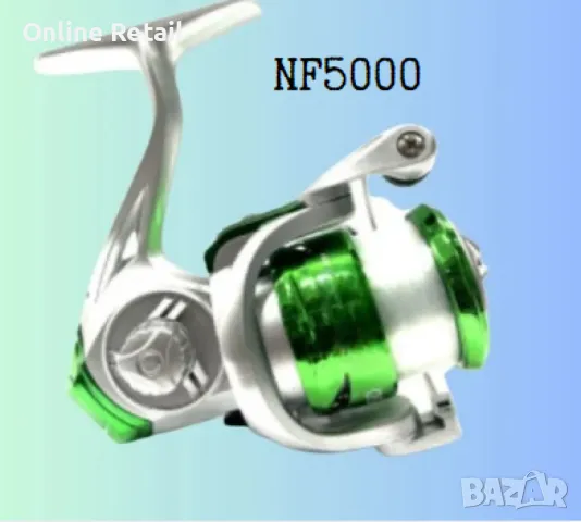 Функционална риболовна макара NF2/3/4/5/6000 , с влакно, снимка 3 - Макари - 47399856