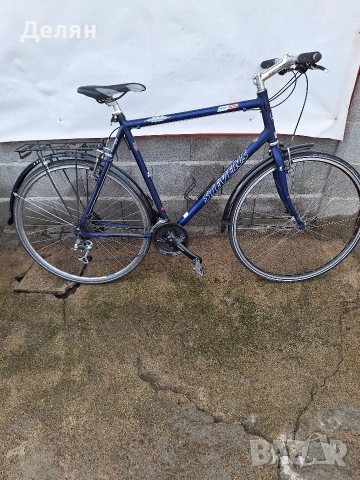 Велосипед STEVENS 28",алуминиева рамка,скорост 3×8,монтаж SHIMANO