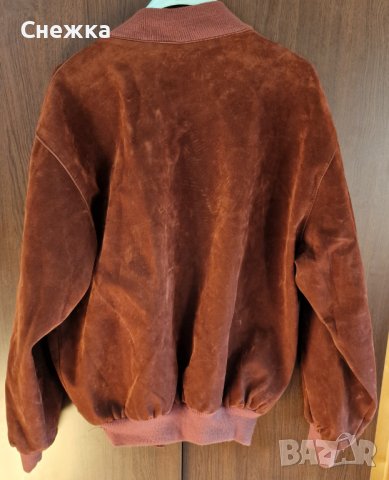 Уникално мъжко велурено яке, снимка 2 - Якета - 43570430