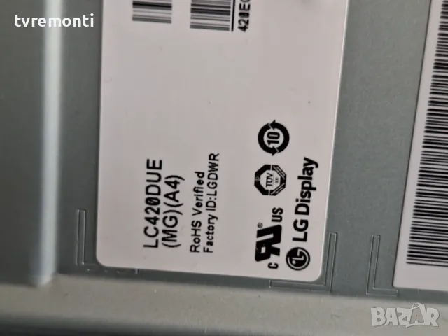 T-Con Board 6871L-4119A 6870C-0480A for LG 42LF561V DISPLAY LC420DUE-MGA4, снимка 3 - Части и Платки - 47782293