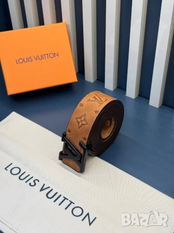 колани от естествена кожа в кутия louis vuitton , снимка 5 - Колани - 50580387