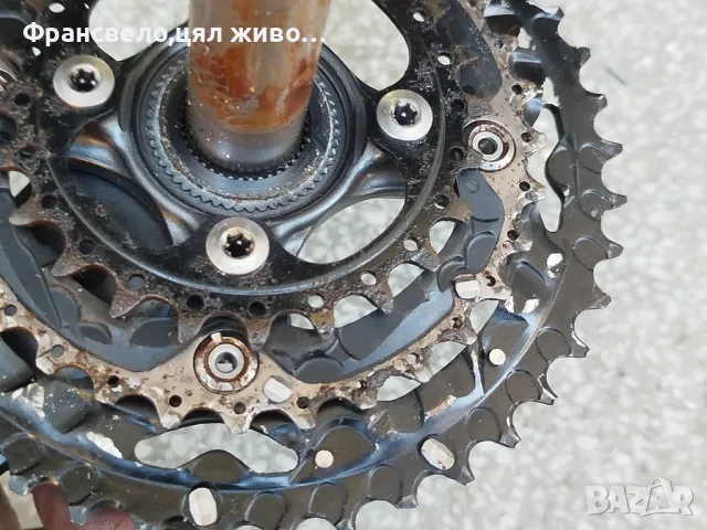 Курбел за велосипед колело Shimano deore slx fc m 660, снимка 4 - Части за велосипеди - 50077480