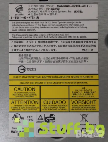 Суич Cisco  Catalyst 2960, снимка 4 - Суичове - 50160053