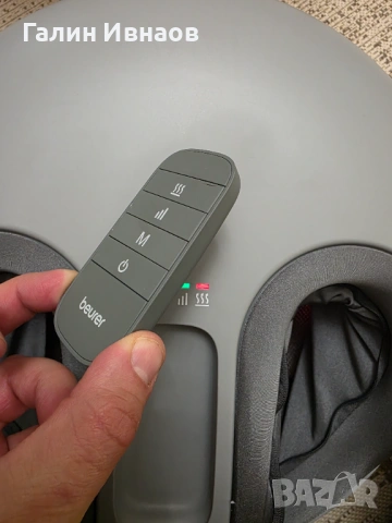 ‼️ Beurer Топ масажор‼️ /БОИРЕР ШИАЦУ МАСАЖОР ЗА КРАКА 2 В 1 модел FM 120/, снимка 5 - Други - 53584685