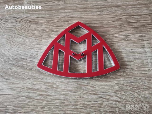 Майбах Maybach сребриста задна емблема, снимка 4 - Аксесоари и консумативи - 43868381