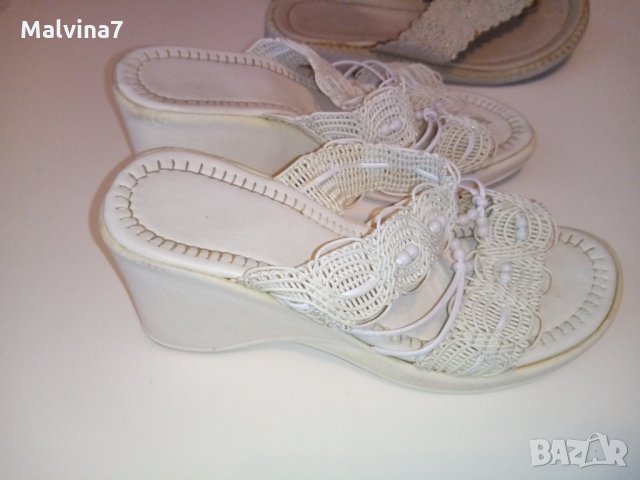 Дамски чехли, номер 36-37, снимка 3 - Чехли - 33413018