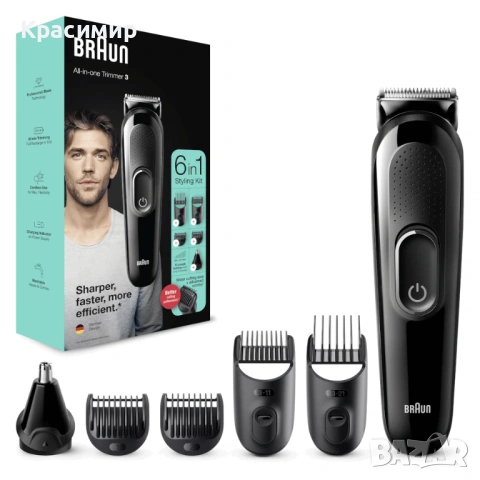 Електрическа самобръсначка Braun Series 3 Style & Shave и Други модели.