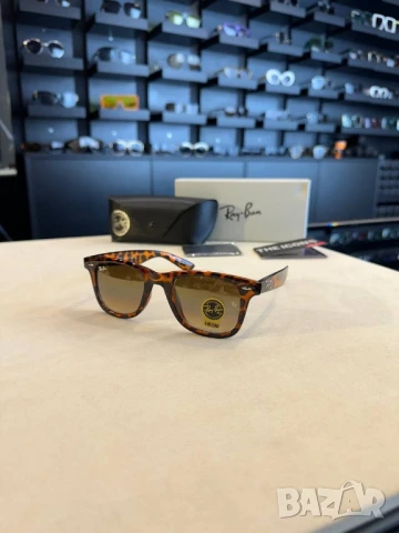 очила с калъф, кутия и ув защита ray ban , снимка 7 - Слънчеви и диоптрични очила - 50751433