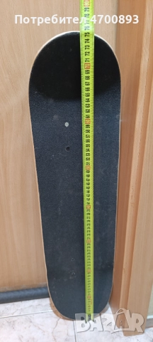 Скейтборд CP100 MID, деца 8-12 год., размер 7'6",  с принт, снимка 4 - Скейтборд, ховърборд, уейвборд - 52999339