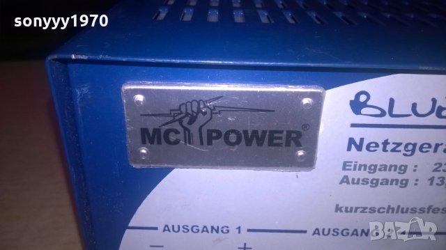 mc power blue wave-netzgerat bm-1207z-13.8v/7amp-germany, снимка 6 - Други - 27196937