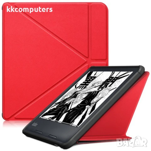 Kobo Libra Colour / Libra 2 Кожен Калъф и Протектор, снимка 5 - Калъфи, кейсове - 50962989