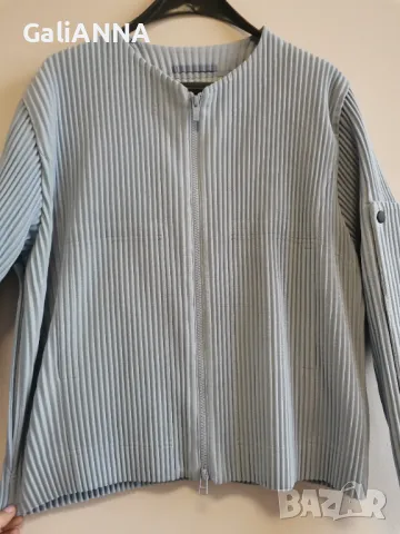 СТРАХОТНО ВРЪХНО РИПСЕНО ЯКЕНЦЕ С ЦИП 2XL-4XL