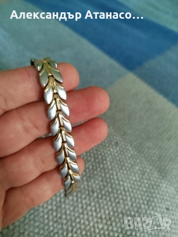 Нови магнитна гривна, неръждаема стомана, снимка 3 - Гривни - 52353699