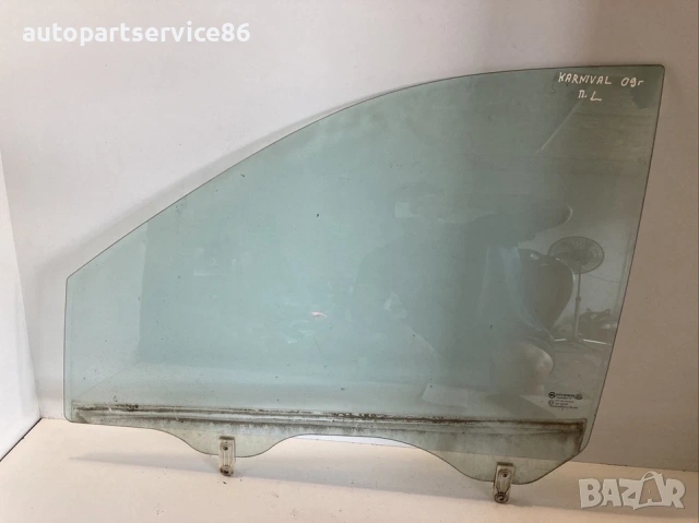 Стъкло на предната лява врата 185HP за KIA Carnival 2.9 CRDi (2006–2012)