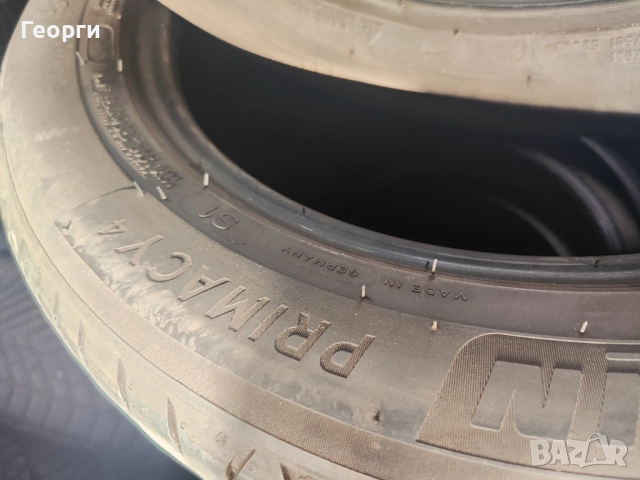 2бр.летни гуми 215/55/17 Michelin, снимка 3 - Гуми и джанти - 52508748