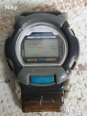 Водоустойчив часовник Jaga , снимка 2 - Мъжки - 49315292