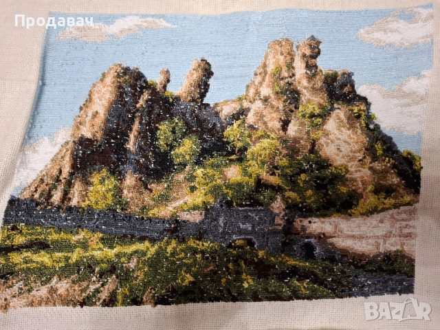 Гоблен "Белоградчишки скали", снимка 3 - Гоблени - 52360259