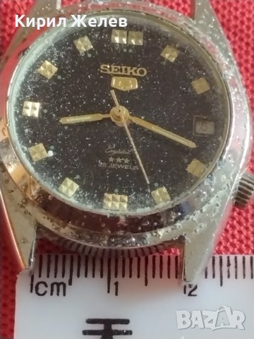 Мъжки часовник SEIKO CRISTAL 25 JEWELS JAPAN за КОЛЕКЦИОНЕРИ 41714, снимка 8 - Мъжки - 43785970