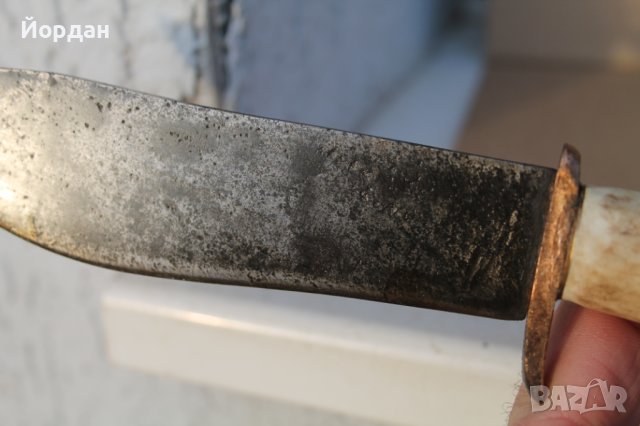 Стар ловен нож, снимка 9 - Антикварни и старинни предмети - 43885043