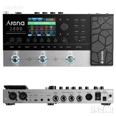 Мултиефектен педал Donner Arena 2000, снимка 2 - Други - 52335699