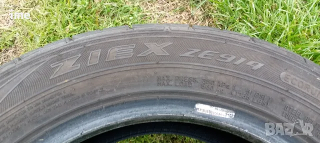 4бр летни гуми 205/55R16. Falken Ziex. DOT 3813. 6 и 6.5мм дълбочина на шарката., снимка 3 - Гуми и джанти - 49897552