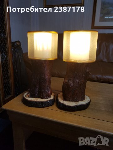 Декоративни лампи от масив ( Промо 50 лв.), снимка 9 - Настолни лампи - 32829889