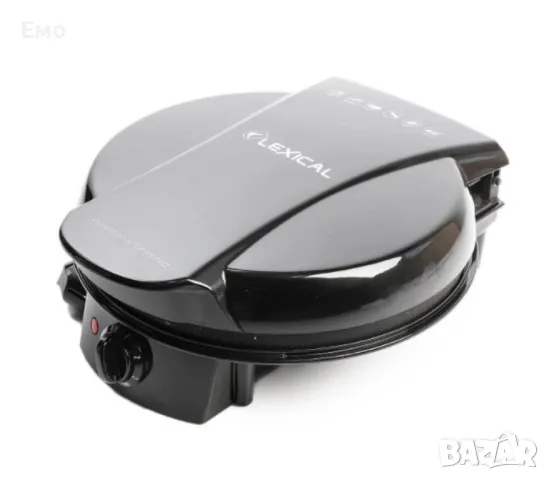 Уред за приготвяне на Пица с незалепващо покритие - Lexical LPM-2660-1 - Бял, Черен: Гаранция 24 м , снимка 3 - Други - 48440446